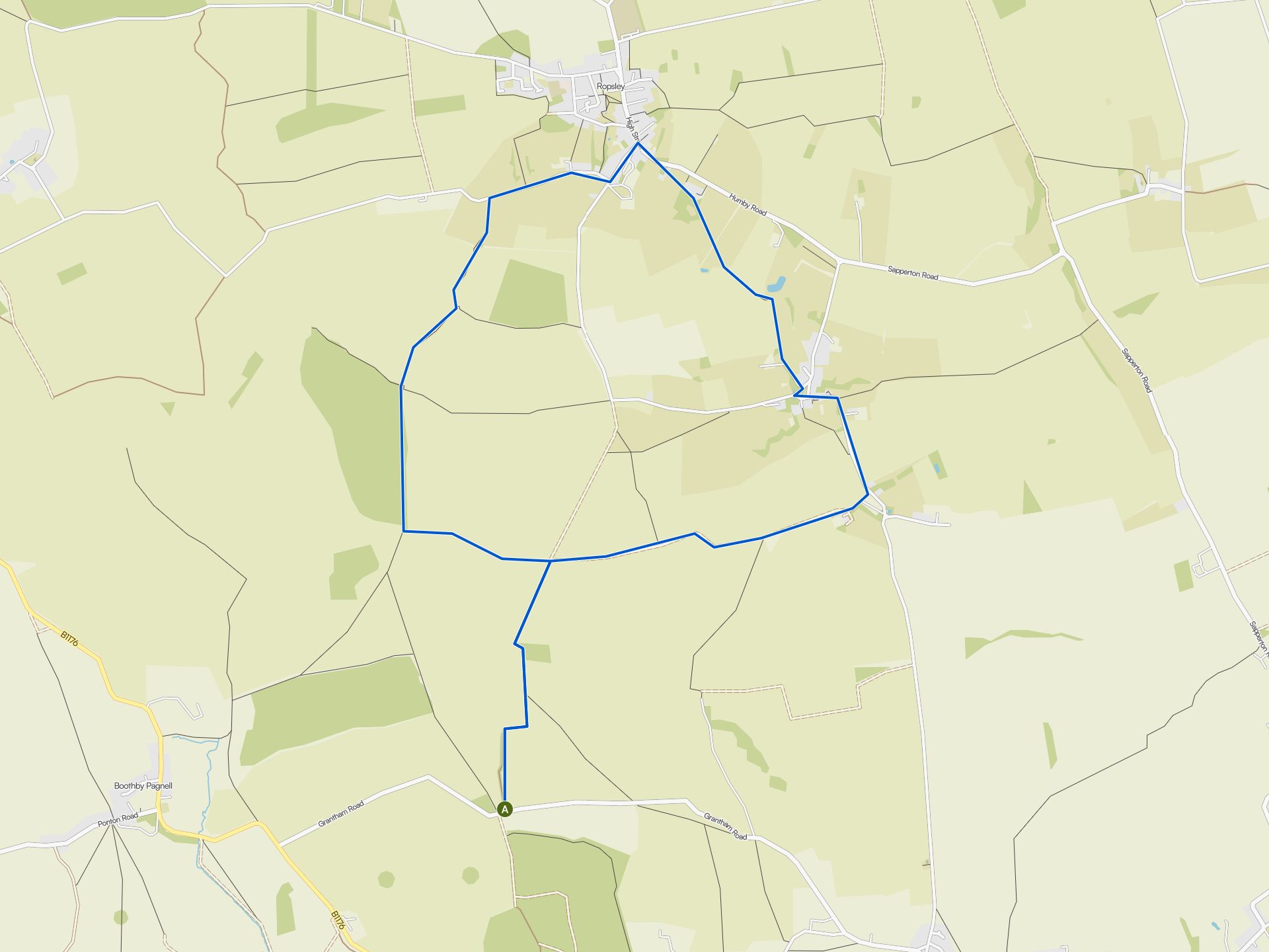 The best walks and hikes around Ropsley And Humby | Komoot